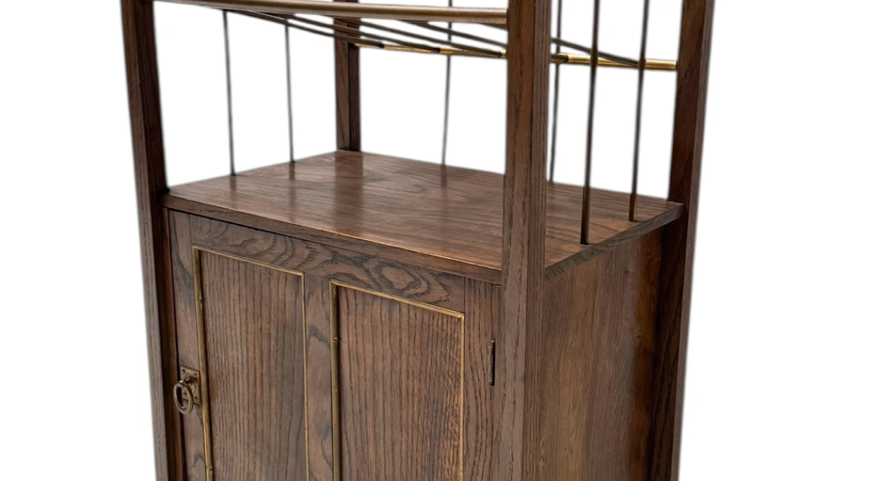 Arts & Crafts Art Nouveau Magazine Stand by Meubelmagazijn Rembrandt Amsterdam